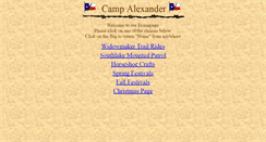 Desktop Screenshot of campalexander.com